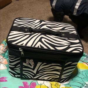 Zebra make up case